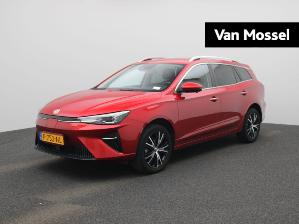 MG Mg5 electric standard range luxury 50 kwh | navigatie | leder | apple carplay / android auto | climate control | adaptive cruise control | full-led | keyless entry & start | lichtmetalen velgen | lage km stand