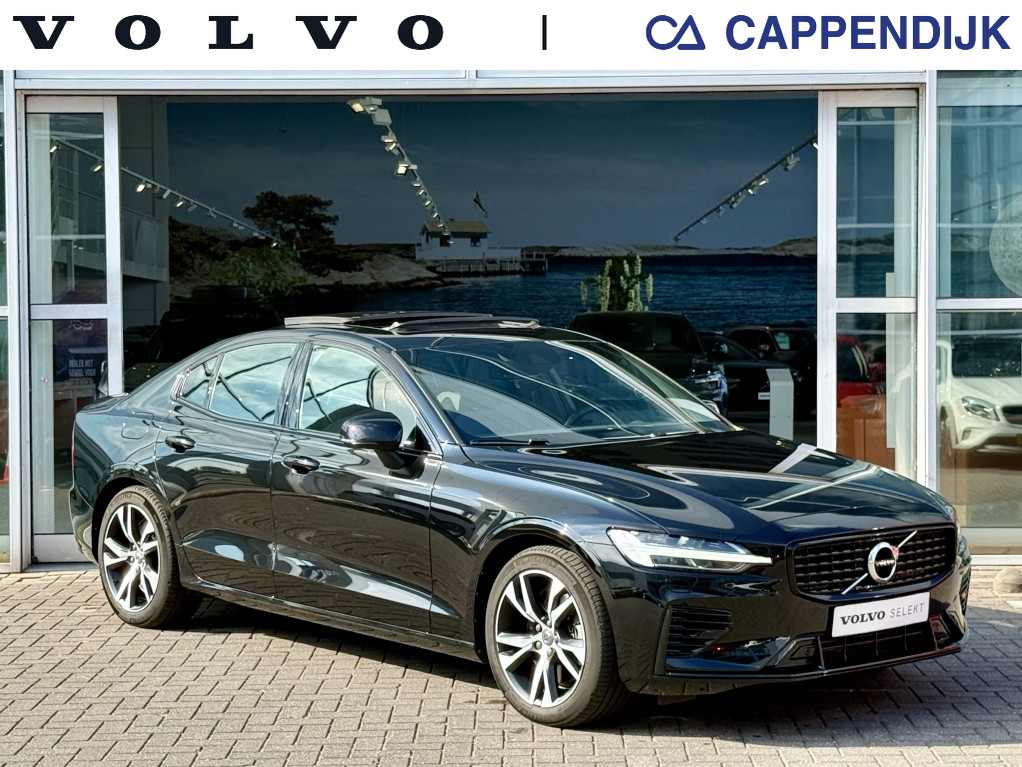 Volvo S60 t8 390pk recharge r-design| panodak| adap.cruise| camera| awd