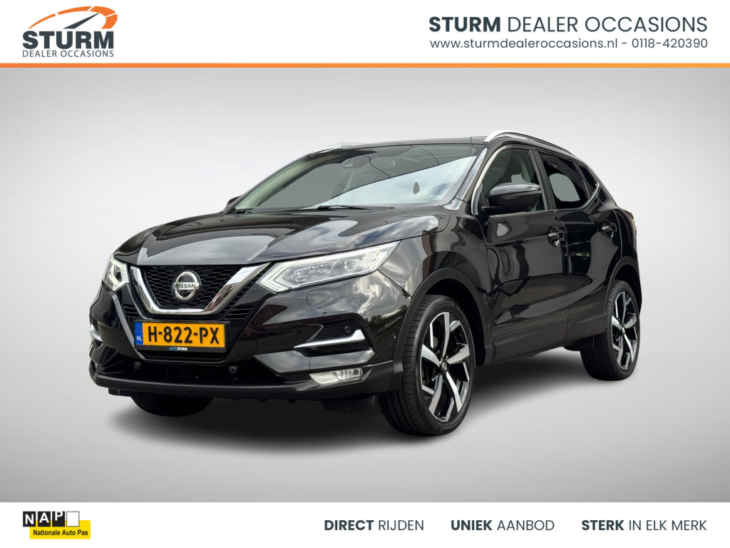 Nissan Qashqai 1.3 dig-t tekna panoramadak, adapt. cruise control!