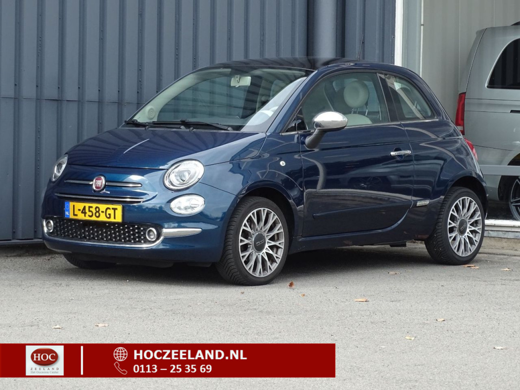 Fiat 500 1.2 lounge | pano | clima | navi | 16"
