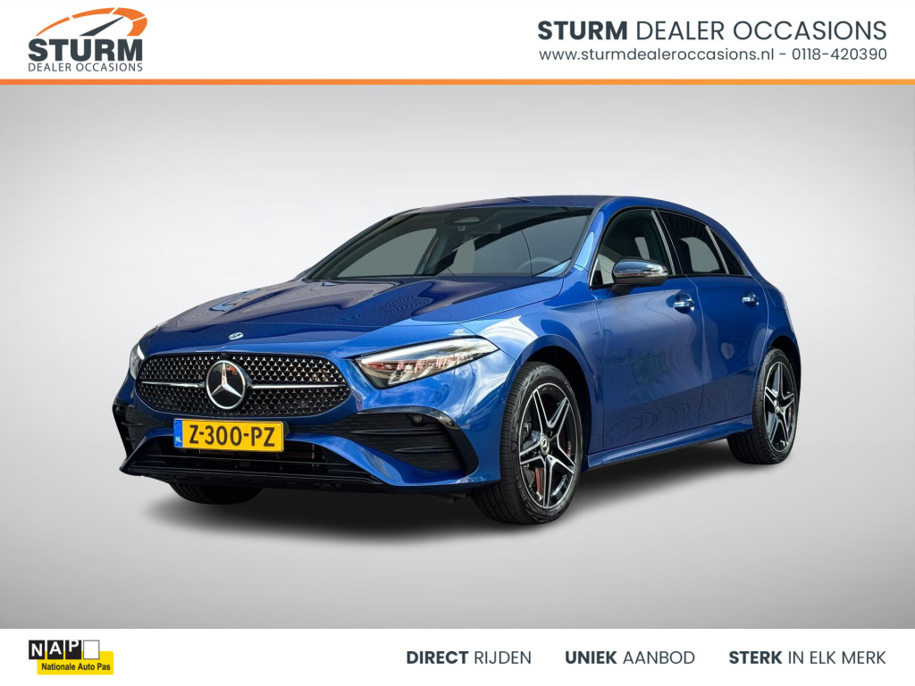 Mercedes-Benz A-Klasse 250 e star edition amg line soh 97% nl-auto, facelift model + nieuwstaat!
