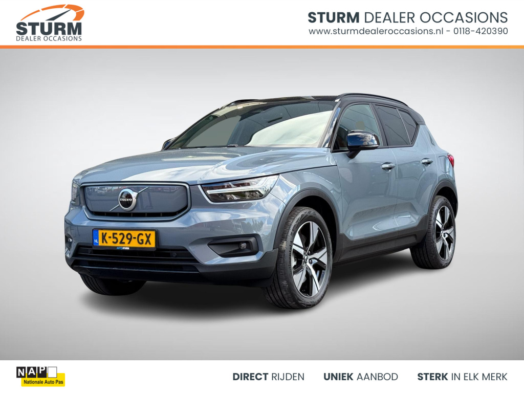 Volvo XC40 recharge p8 awd r-design soh 94% | trekhaak uitklapbaar | navigatie | apple carplay/android auto | stuur- + stoelverwarming | adapt. cruise control | rijklaarprijs!