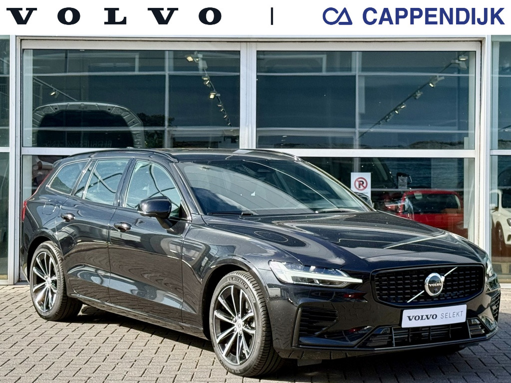 Volvo V60 t6 398pk recharge plus dark| adap.cruise| 360camera| trekaak