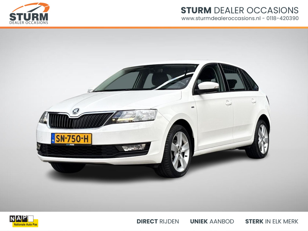 Skoda Rapid spaceback 1.0 tsi greentech clever | trekhaak | navigatie | stoelverwarming | cruise & climate control | park. sensor | dab | rijklaarprijs!