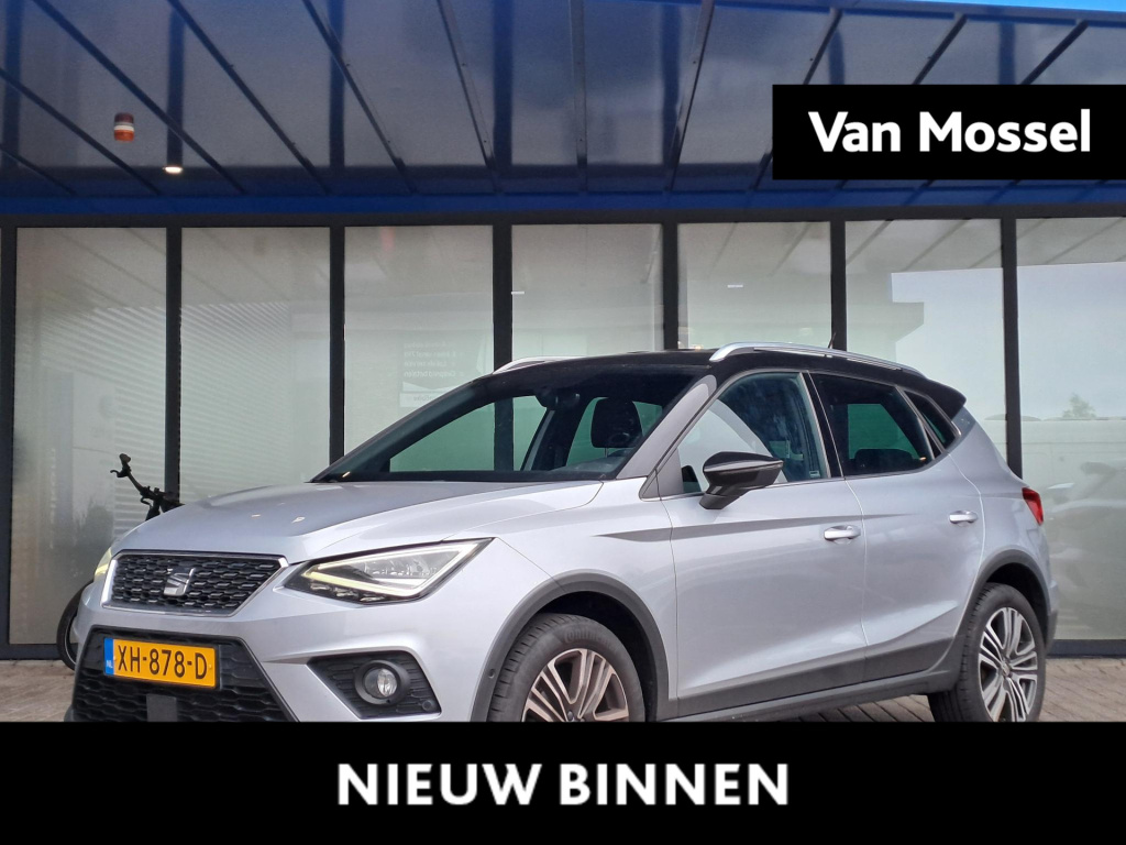 Seat Arona 1.0 tsi xcellence business intense | apple carplay & android auto | adaptive cc | full led | 17'' lmv | achteruitcamera | parkeersensoren v & a | auto climate control | elektrisch inklapbare spiegels |
