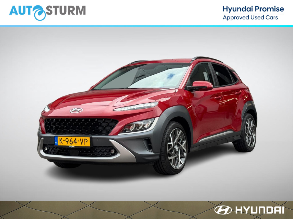 Hyundai Kona 1.6 gdi hev premium incl. trekhaak!