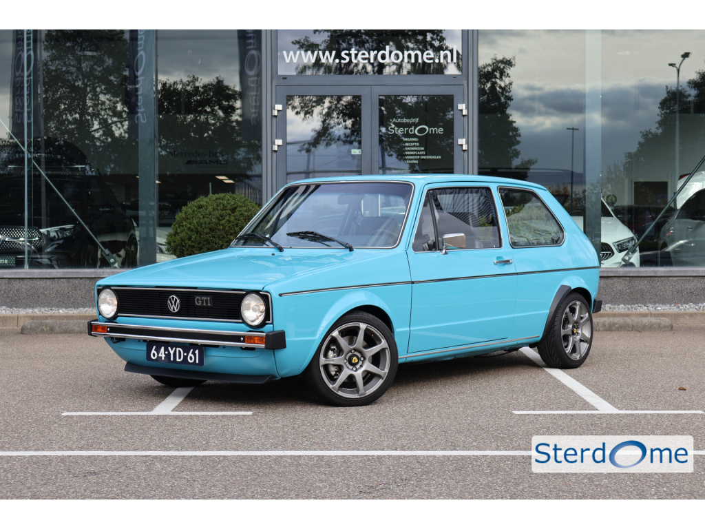 Volkswagen Golf vw l 171 110 i zeer netjes i gereviseerd i swallowtail l miami blue l 1975 l racaro interieur l ( verkoop in opdracht van particulier) apk vrij gesteld