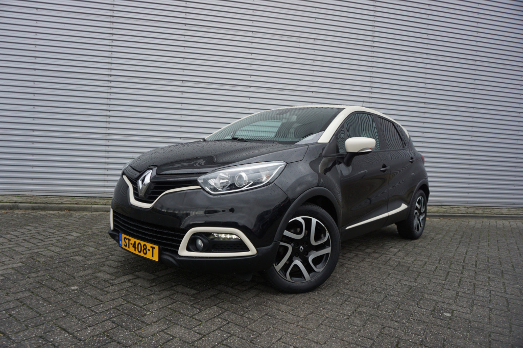 Renault Captur 1.2 tce dynamique automaat - airco / navi / cruise / parkeers. / elektr. ramen / lm velgen