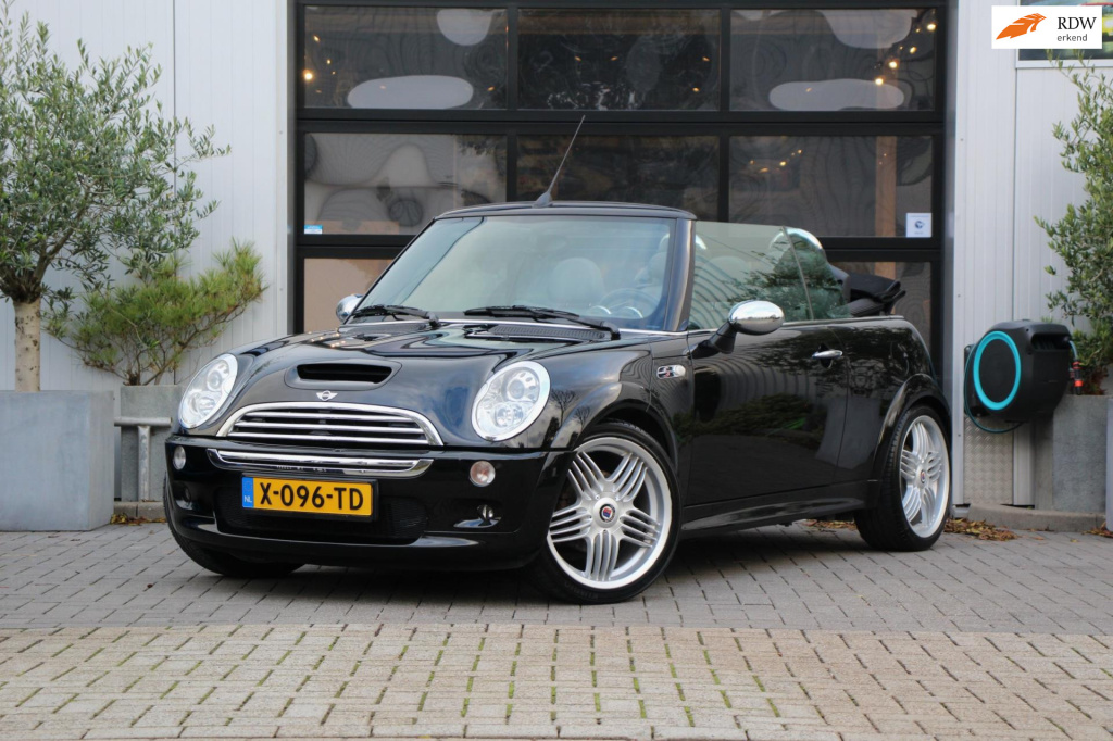 Mini Cabrio mini 1.6 s chili - harman/kardon - leder - navi - cruise - stoel verw - elek dak - xenon - full option!