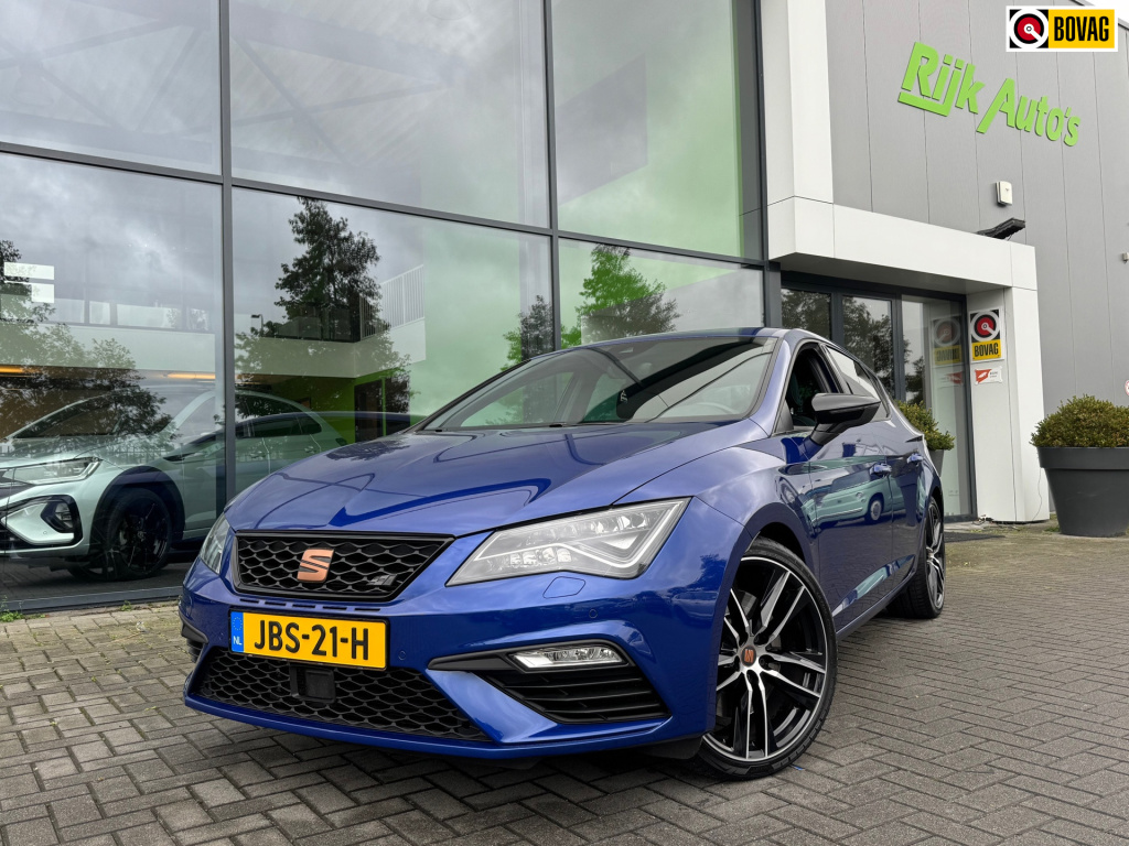 Seat Leon 2.0 tsi cupra * keyless * camera * carplay * stoelverwarming
