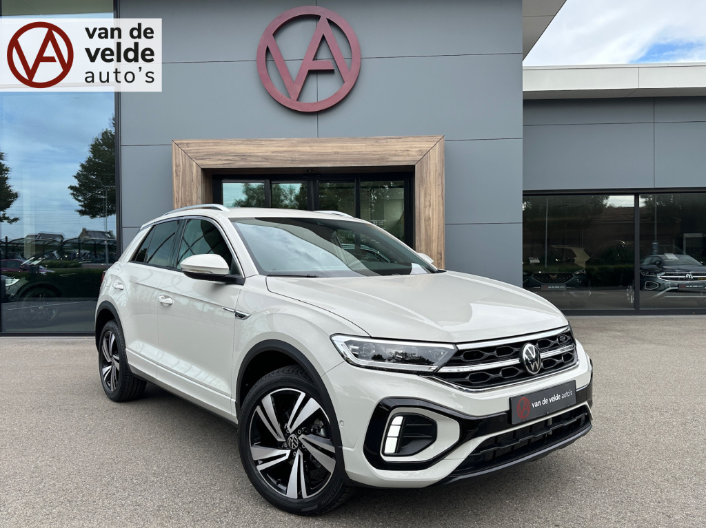 Volkswagen T-roc 1.5 tsi 150pk dsg r-line | camera | keyless | elek. achterklep | dode hoek | rijklaar incl. 1 jaar bovag garantie