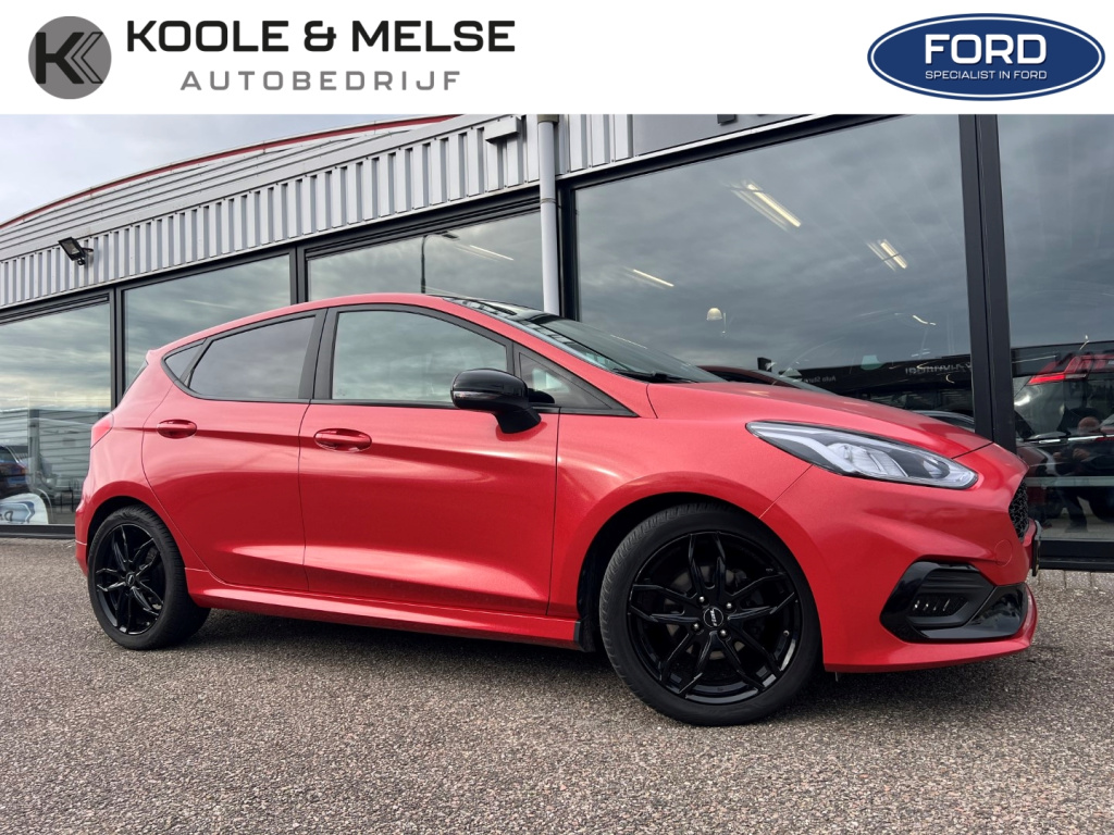 Ford Fiesta 1.0 ecoboost 100pk 5dr st-line | cruise control , zwart dak , gewrapt