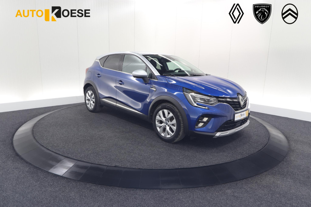 Renault Captur 1.6 e-tech plug-in hybrid 160 intens | camera | 9.3 inch groot scherm | apple carplay | parkeersensoren