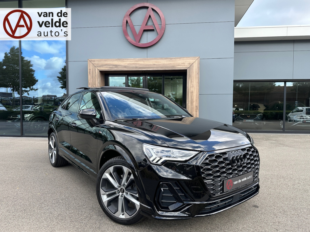 Audi Q3 sportback 35 tfsi s-line s-tronic | trekhaak | sonos | standkachel | keyless | 360 camera | dode hoek | rijklaar incl. garantie