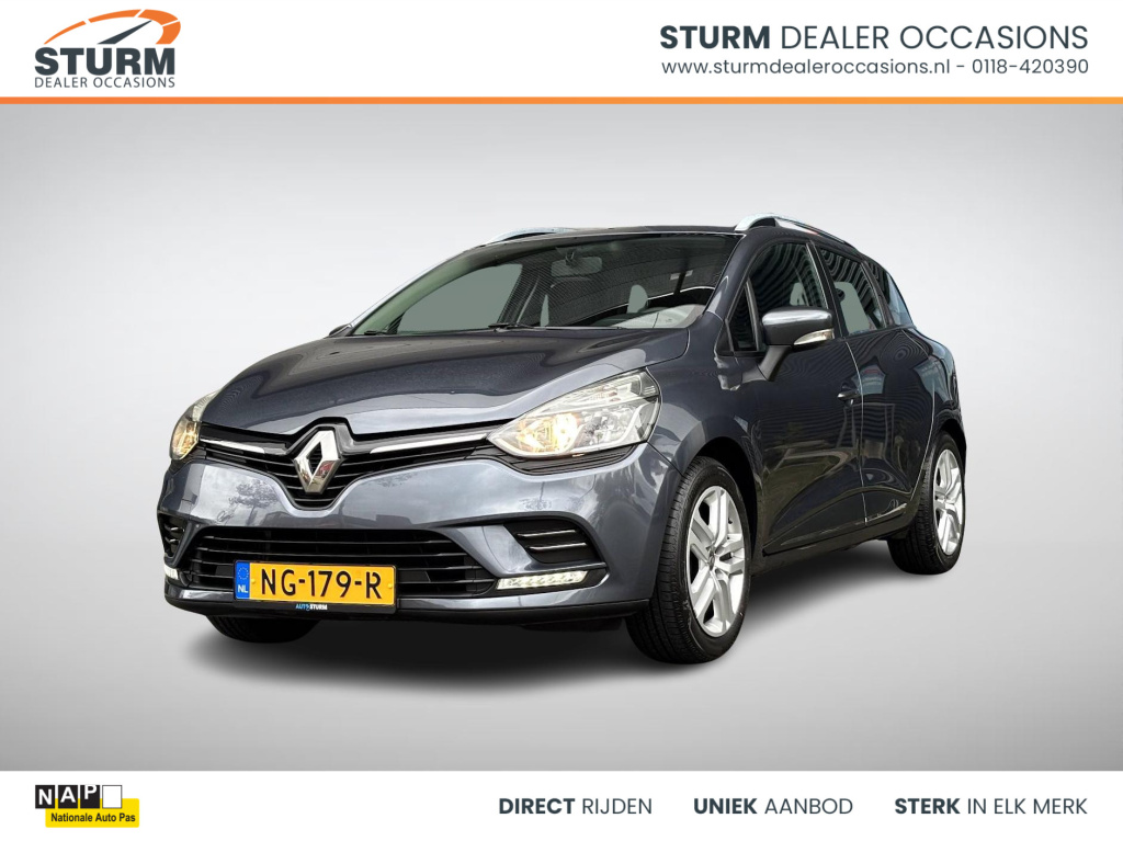 Renault Clio estate 0.9 tce zen | trekhaak | navigatie | cruise control | airco | bluetooth tel. | dab radio | elek. spiegels | rijklaarprijs!