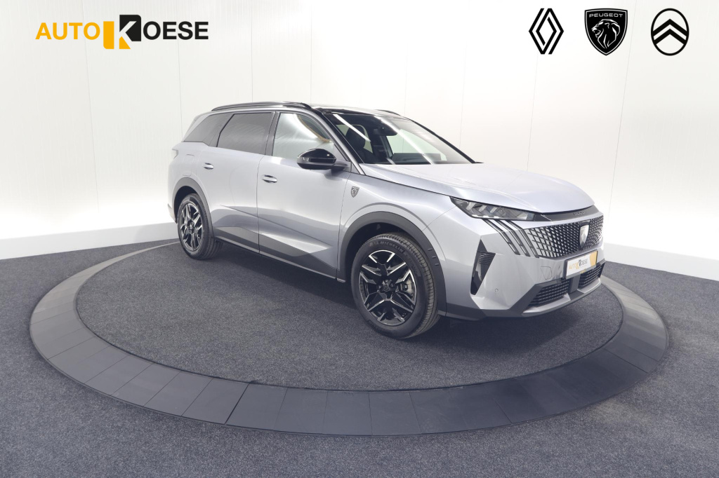 Peugeot 5008 hybrid 145 e-dcs6 gt | panoramadak | camera | elektrische achterklep | adaptieve cruise control