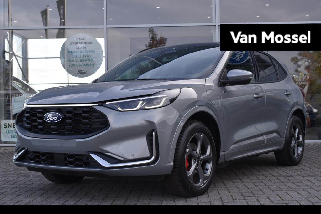 Ford Kuga 2.5 phev st-line x | climate control | adaptive cruise control | winterpakket | panoramadak | elektrisch bedienbare kofferklep | apple carplay/ android auto |