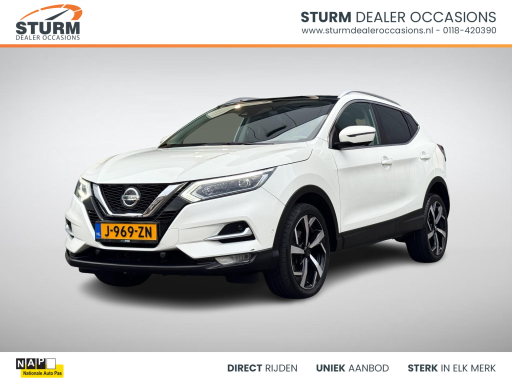 Nissan Qashqai 1.3 dig-t tekna automaat incl. trekhaak!