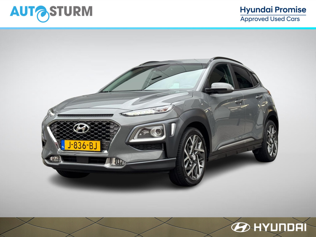 Hyundai Kona 1.6 gdi hev premium incl. trekhaak!