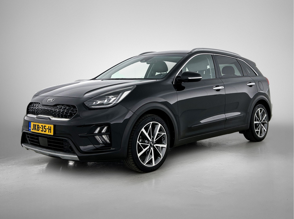 Kia Niro 1.6 gdi hybrid dynamicplusline 18 " velgen | stoel en stuurwielverwarming