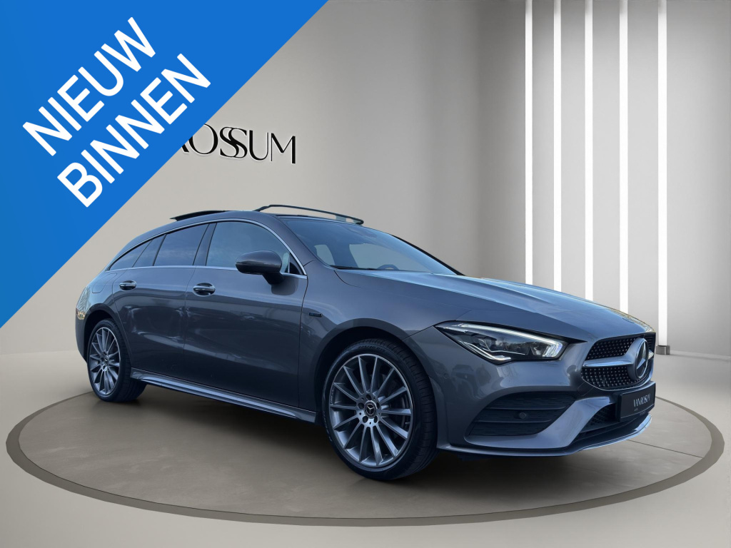 Mercedes-Benz Cla 250 e dct shooting brake amg-line | pano | 360 camera | geheugen sportstoelen | sfeerverl.| 19"velg |