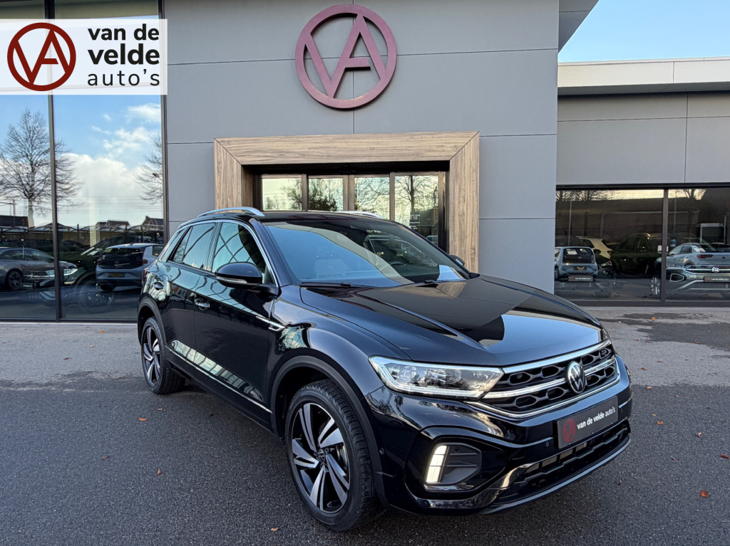 Volkswagen T-roc 1.5 tsi 150pk dsg r-line | camera | keyless | elek. achterklep | dode hoek | rijklaar incl. 1 jaar bovag garantie