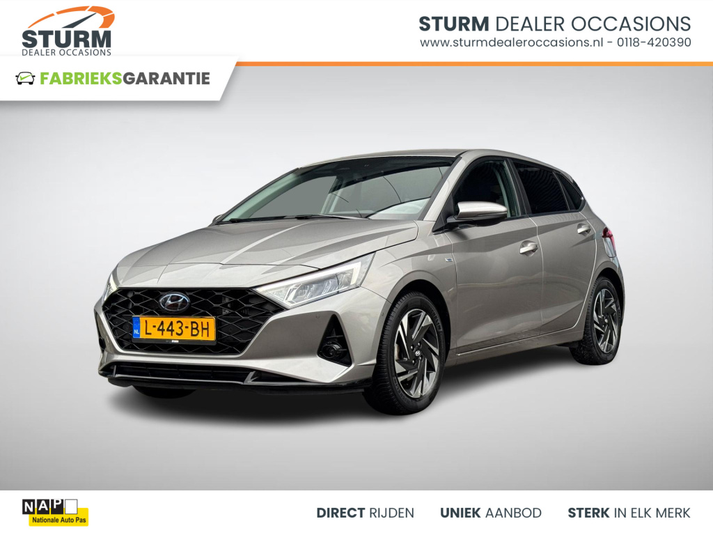 Hyundai I 20 1.0 t-gdi premium nl-auto, meest luxe uitvoering!