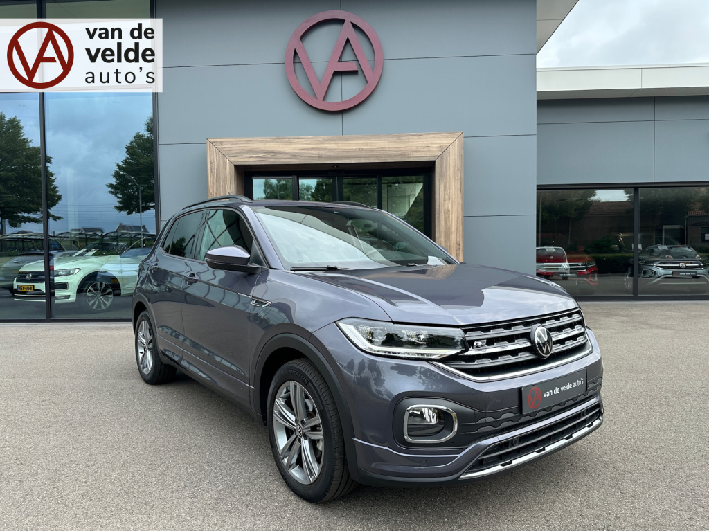Volkswagen T-cross 1.5 tsi 150pk dsg 2x r-line | camera | virtual cockpit | carplay | navi | rijklaar incl. 1 jaar bovag garantie