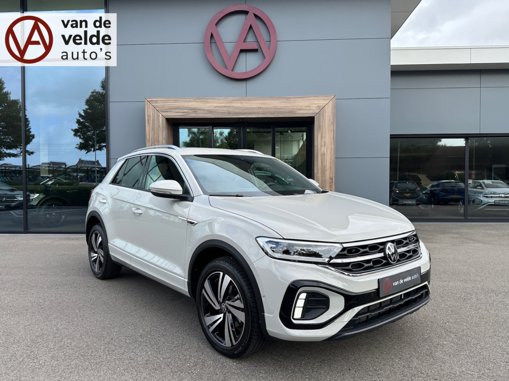 Volkswagen T-roc 1.5 tsi 150pk dsg r-line | camera | keyless | elek. achterklep | dode hoek | rijklaar incl. 1 jaar bovag garantie