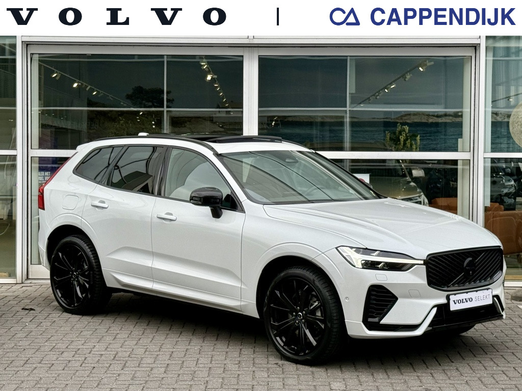 Volvo XC60 t6 398pk ultra black edition recharge| panodak| 360camera| adap.