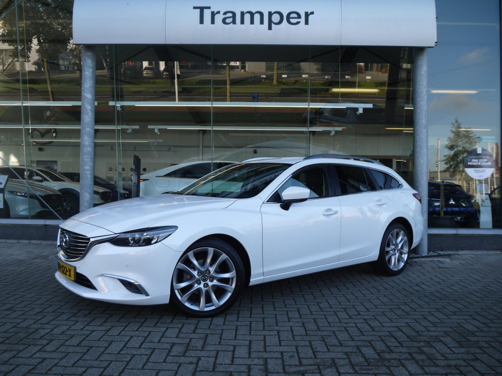 Mazda 6 sportbreak 2.0 skyactiv-g 165 gt-m line|bose|leer|rijklaar