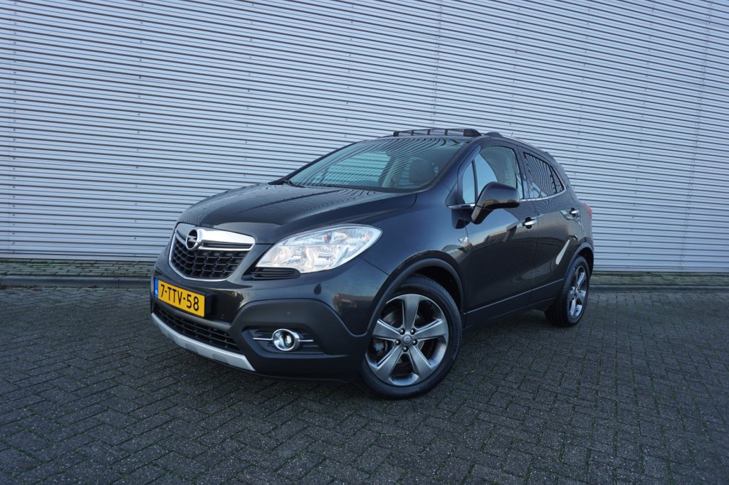 Opel Mokka 1.4 t cosmo airco / navi / cruise / stoelverw. / pano / leder / camera / parkeersens. / trekhaak / nap