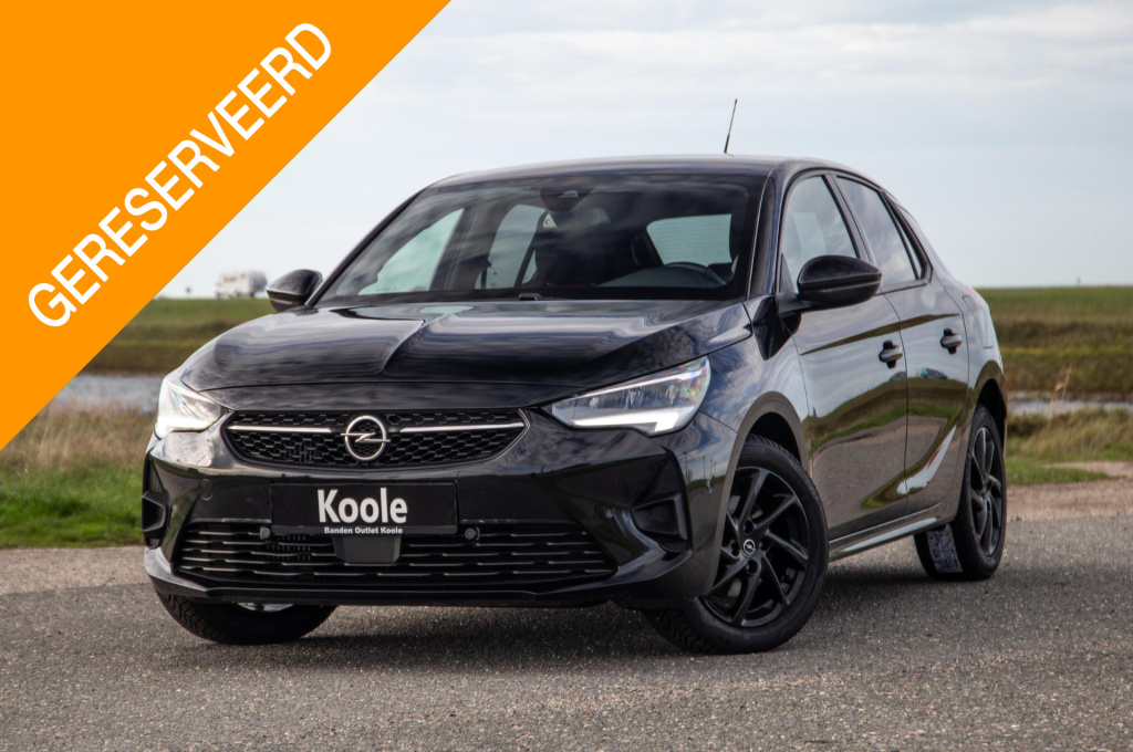 Opel Corsa 1.2 turbo gs black line / apple carplay / automaat / 360 camera / stoelverwarming