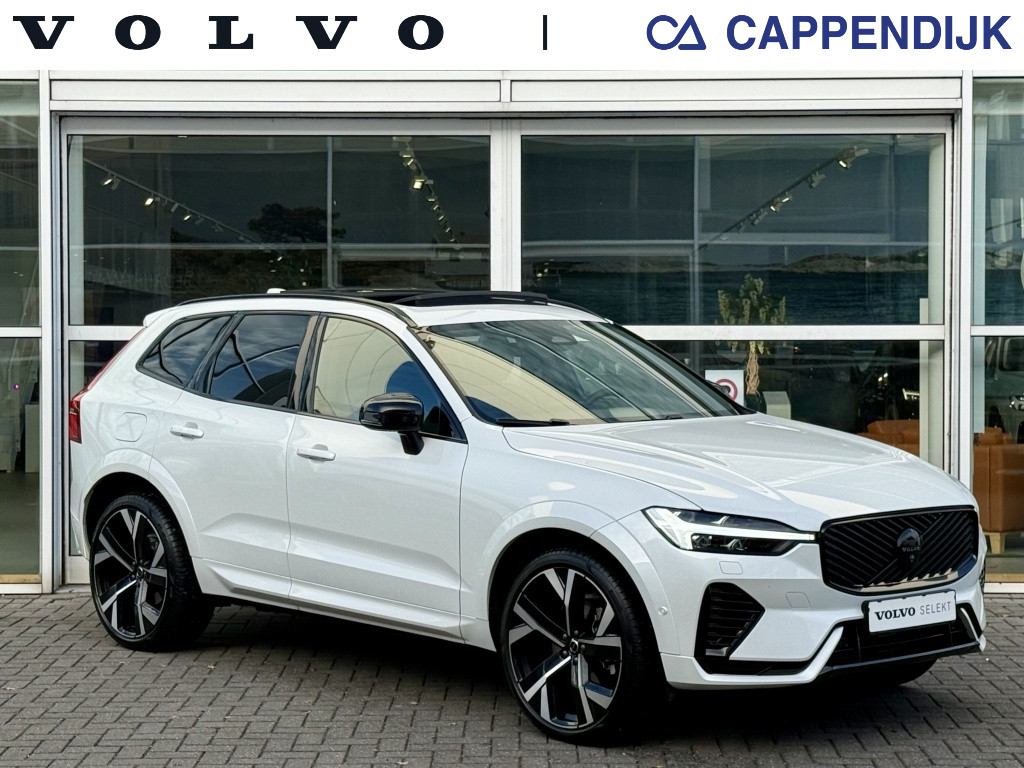 Volvo XC60 t6 398pk recharge dark black edition| panodak| luchtvering| trek