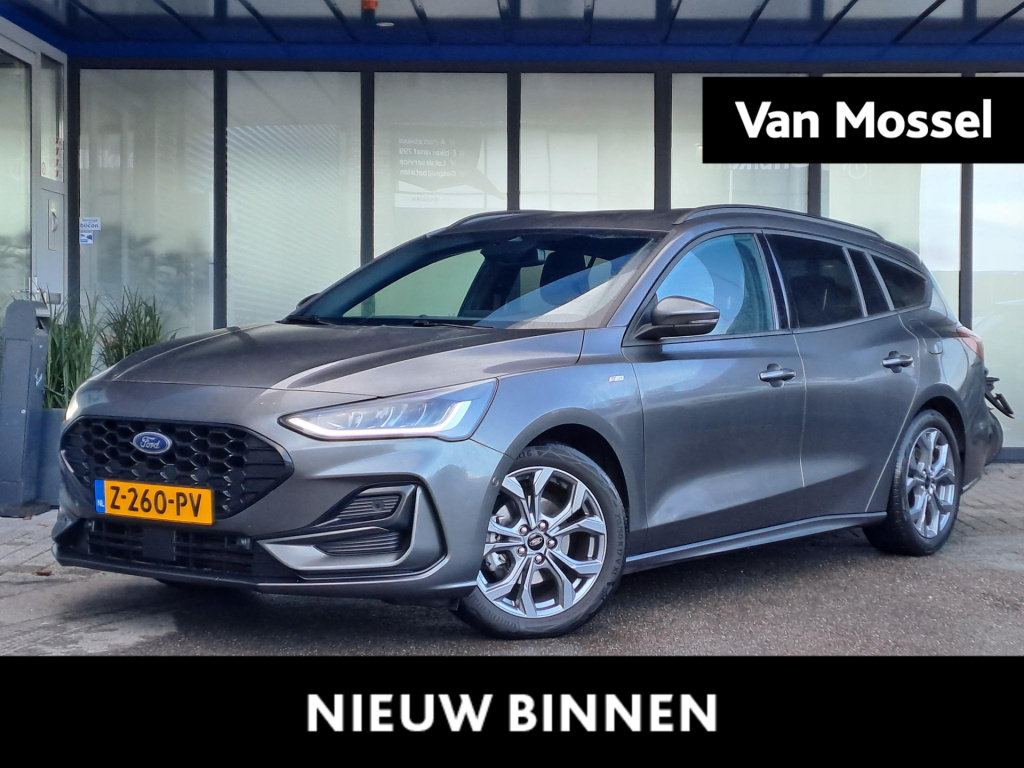 Ford Focus wagon 1.0 ecoboost hybrid st line | apple carplay & android auto | adaptive cruise control | blindspot detection | winter pakket | achteruitcamera | automatische verlichting |