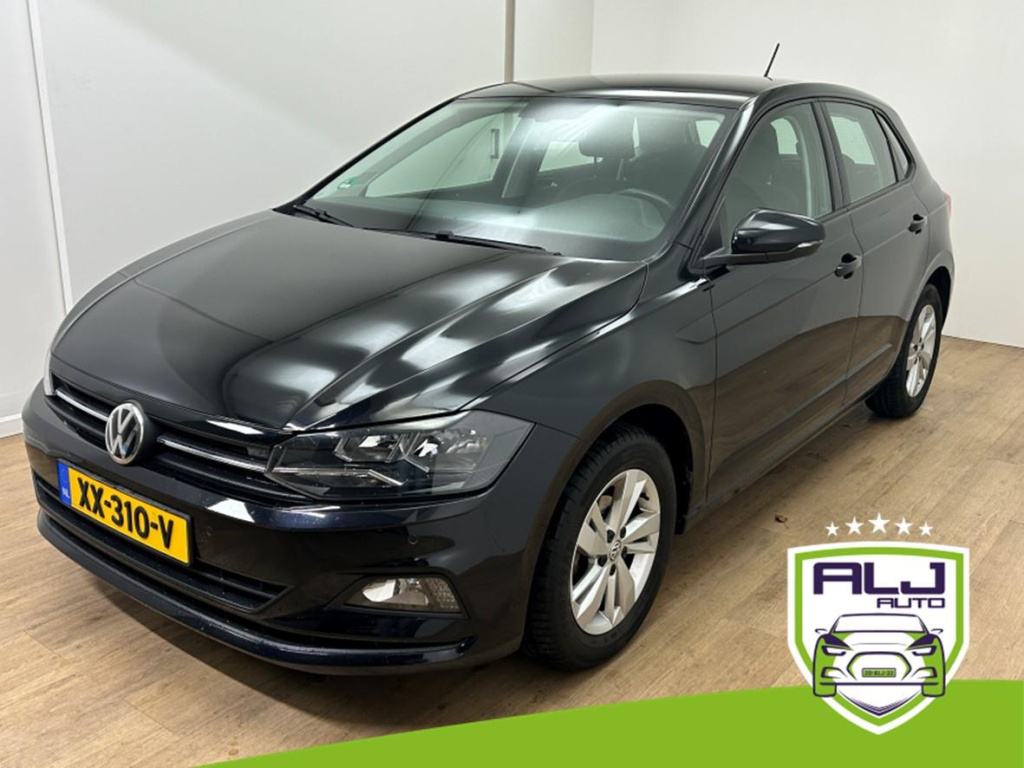 Volkswagen Polo occasion 1.0 tsi comfortline business | zwart | tweedehands volkswagen polo | airco | cruisecontrol | bluetooth