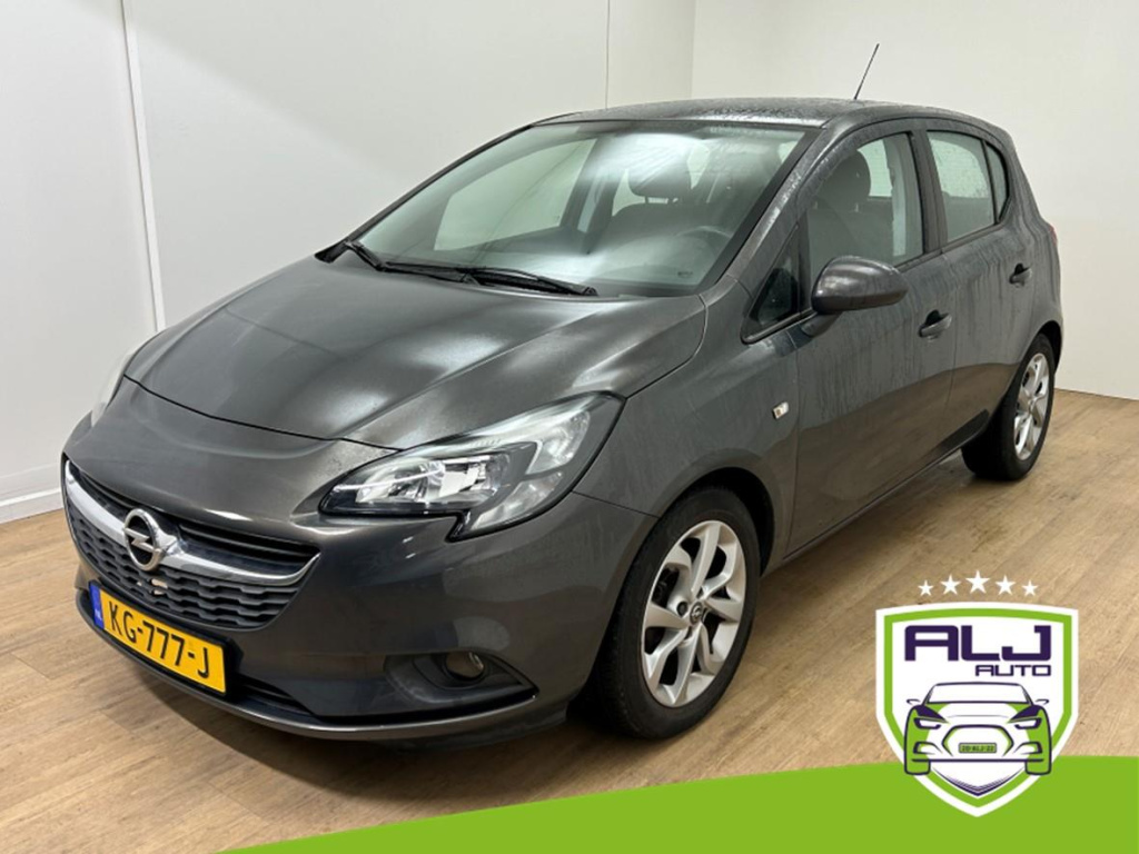 Opel Corsa occasion 1.4 edition | grijs | tweedehands opel corsa | airco | cruisecontrol | bluetooth