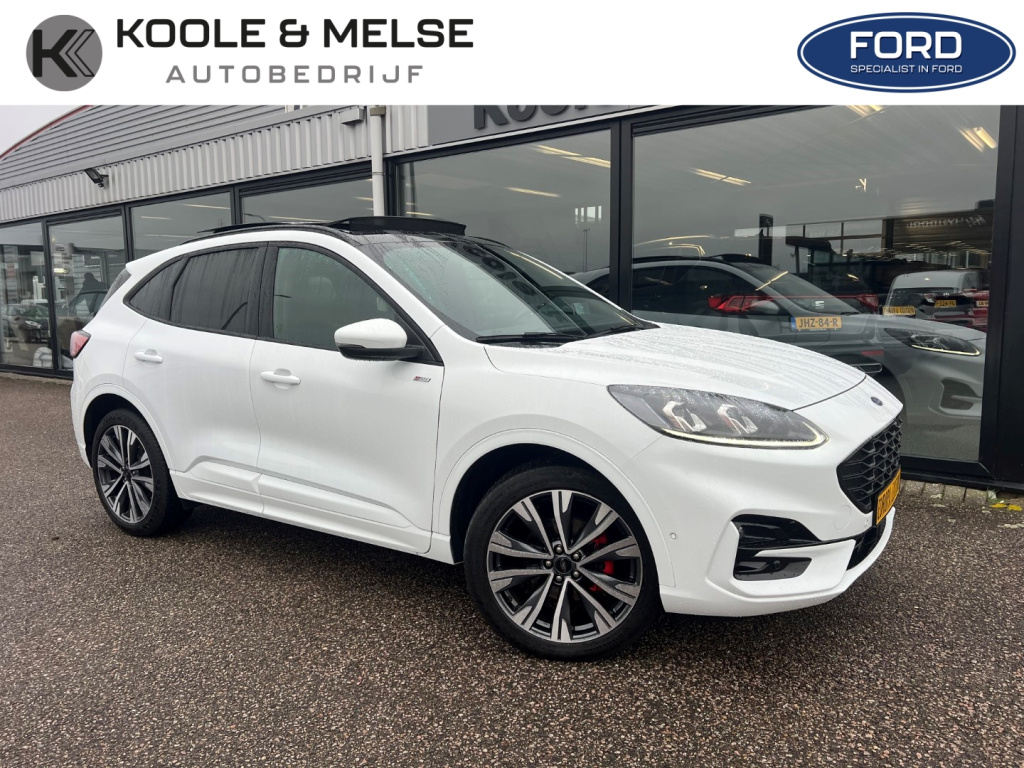 Ford Kuga 2.5 phev e-cvt 225pk st-line x , pano dak , 19inch , voorruitverwarming , stoelverwarming , adaptive cc