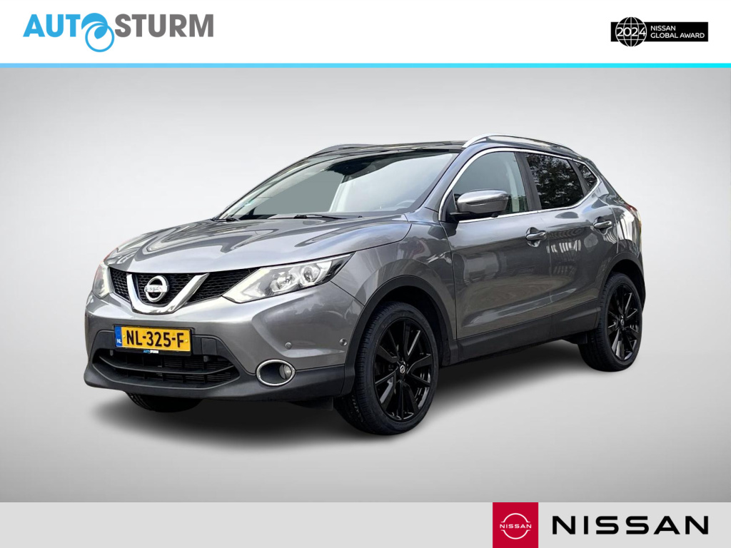 Nissan Qashqai 1.2 tekna panoramadak + trekhaak!