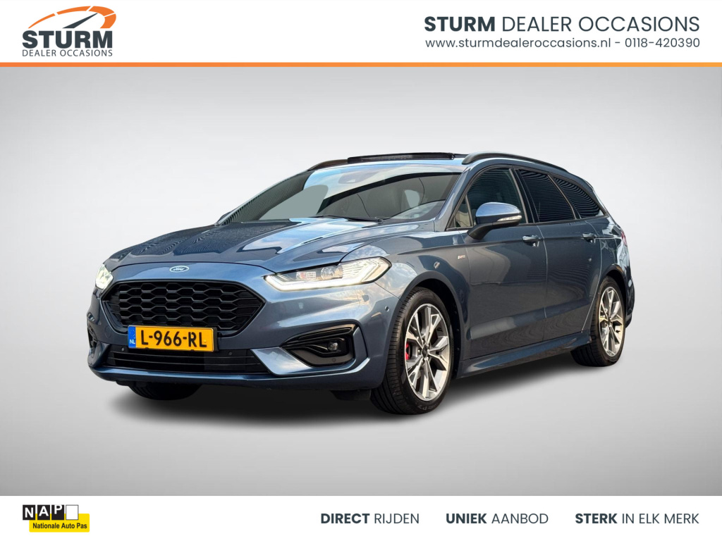 Ford Mondeo wagon 2.0 ivct hev st-line nl-auto, panoramadak + afneembare trekhaak!