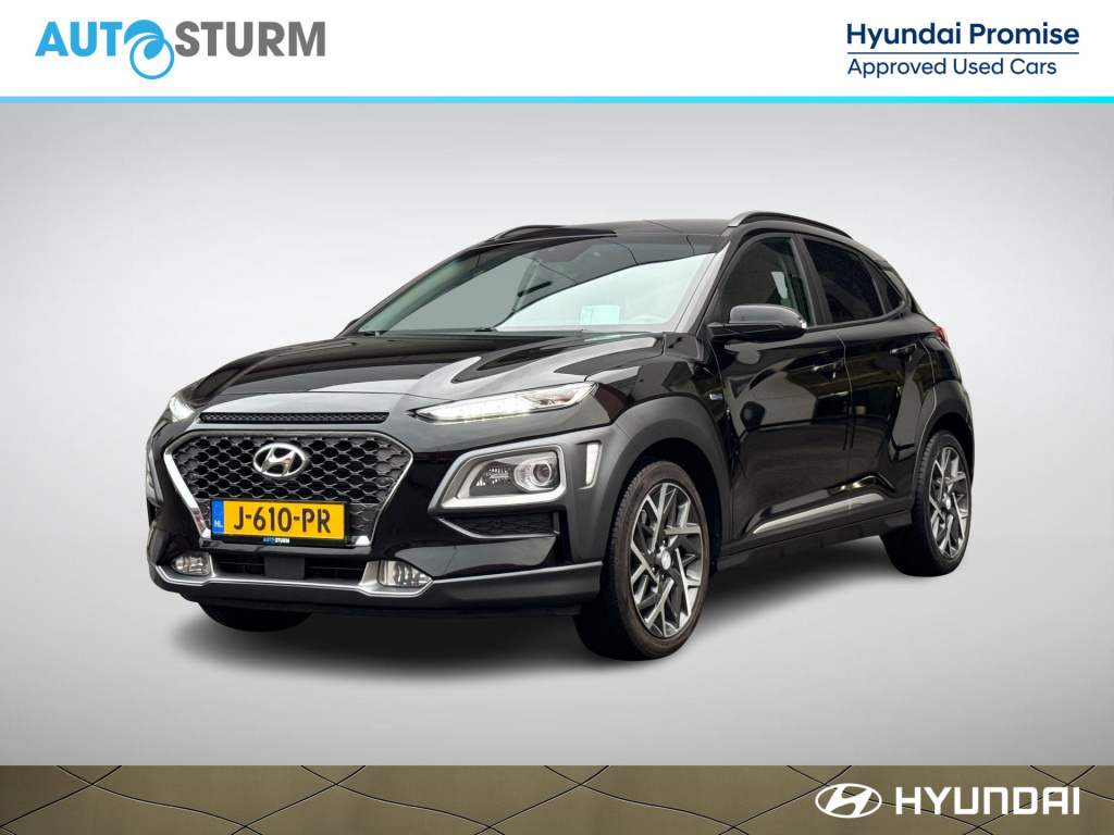 Hyundai Kona 1.6 gdi hev premium incl. trekhaak!