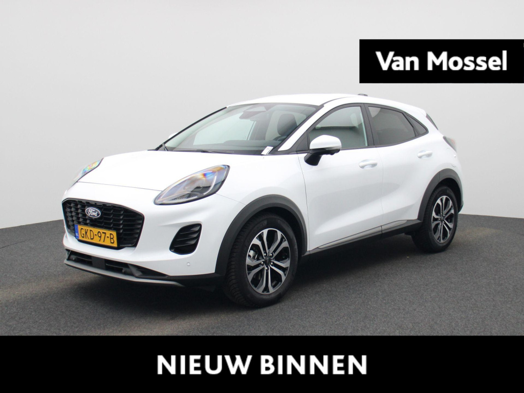 Ford Puma 1.0 ecoboost hybrid titanium | adaptive cruise control | climate control | driver assistance pack | 17-inch lichtmetalen velgen | apple carplay/ android auto |