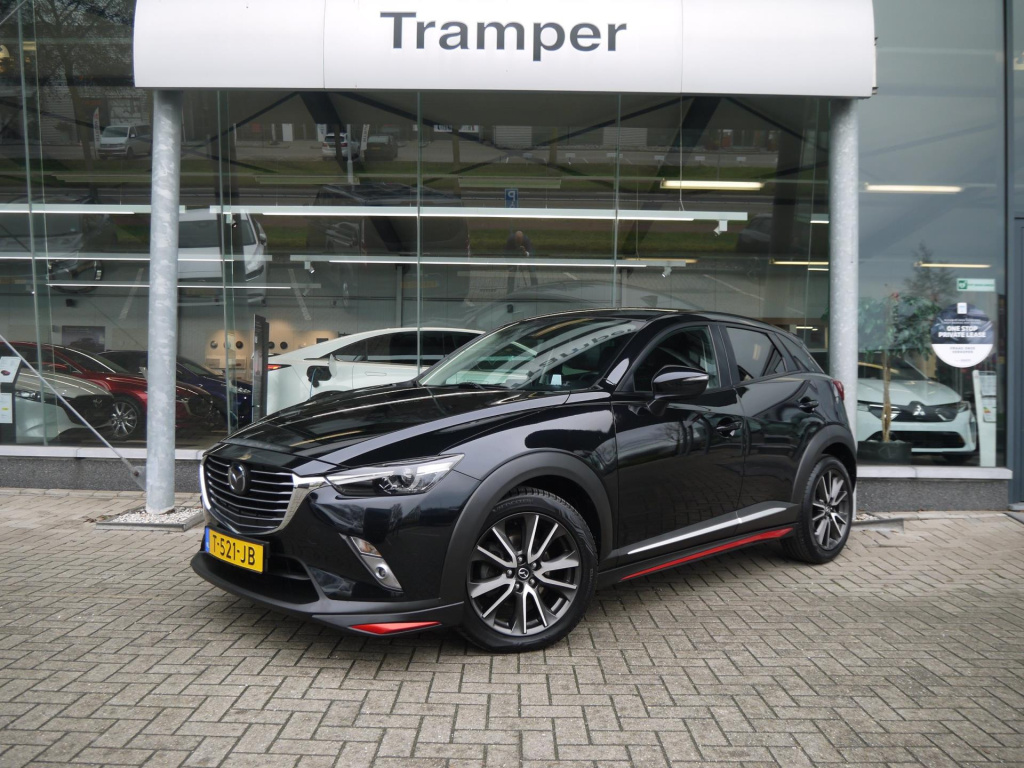 Mazda Cx-3 2.0 skyactiv-g 120 gt-m|trekhaak|rijklaar