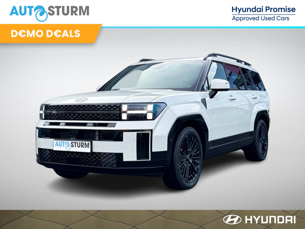 Hyundai Santa Fe 1.6 t-gdi phev black line 4wd 6p. cyber sage lakkleur