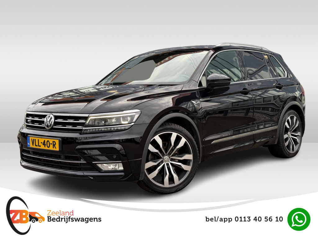 Volkswagen Tiguan 2.0 tdi 4motion r-line | grijs kent. | pano | virutal | acc | trekhaak