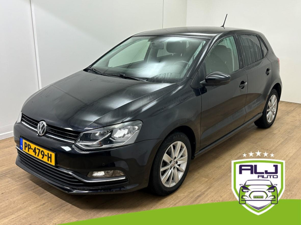 Volkswagen Polo occasion 1.2 tsi comfortline business r | zwart | tweedehands volkswagen polo | airco | carplay | cruisecontrol