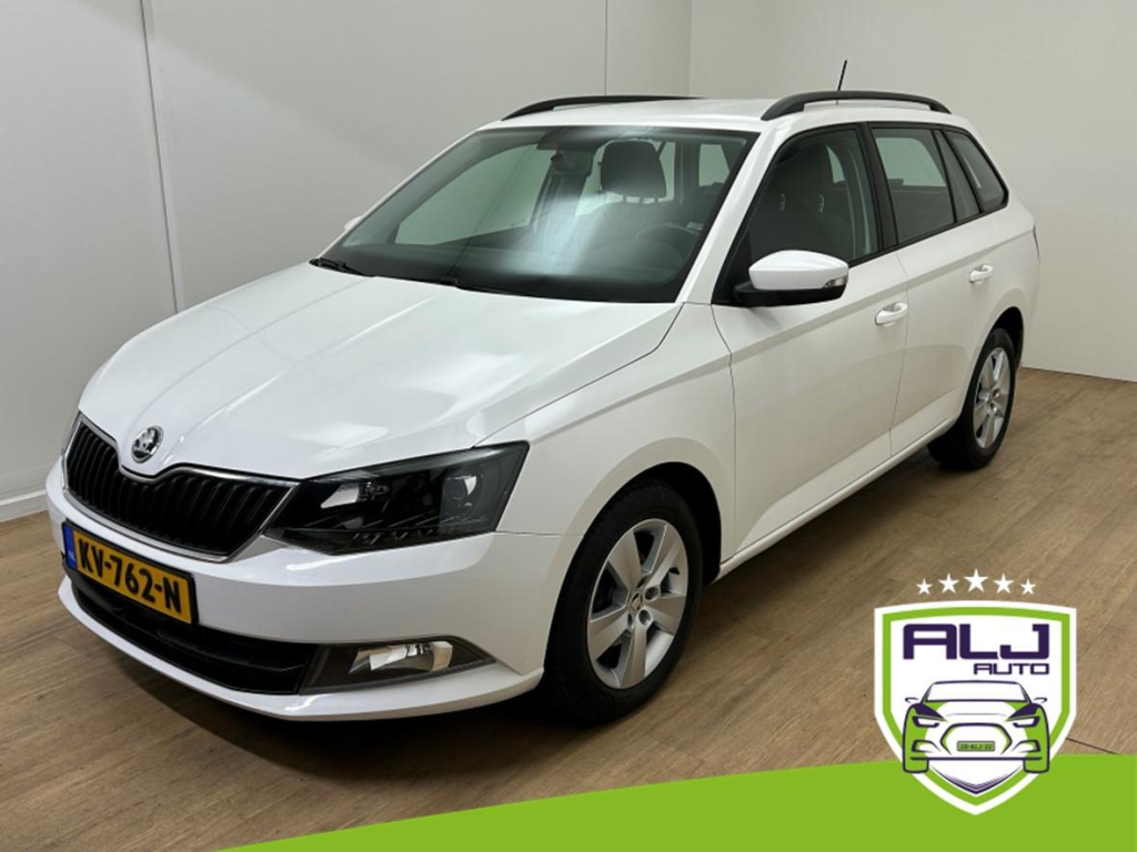 Skoda Fabia combi occasion 1.2 tsi ambition business | wit | tweedehands skoda fabia | cruisecontrol | airco | carplay audio