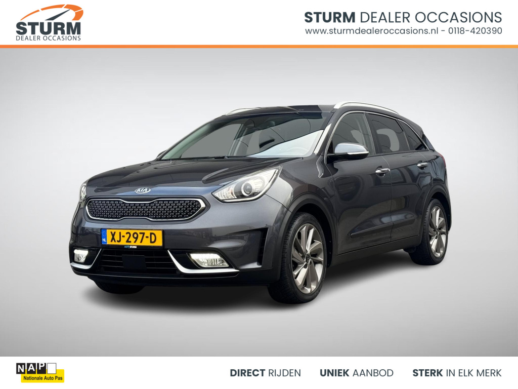 Kia Niro 1.6 gdi hybrid executiveline nl-auto, afneembare trekhaak + meest luxe uitvoering!