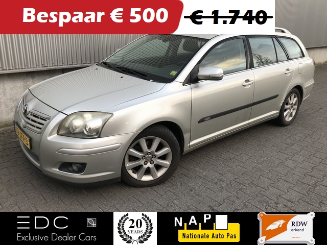 Toyota Avensis wagon 2.0 d-4d luna business clima | navi | cruise | trekhaak | nap etc.