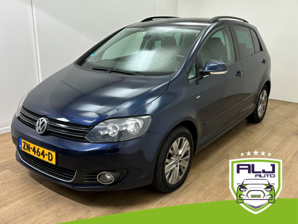 Volkswagen Golf Plus occasion 1.2 tsi highline bluemotion | blauw | tweedehands volkswagen golf | airco | bluetooth audio